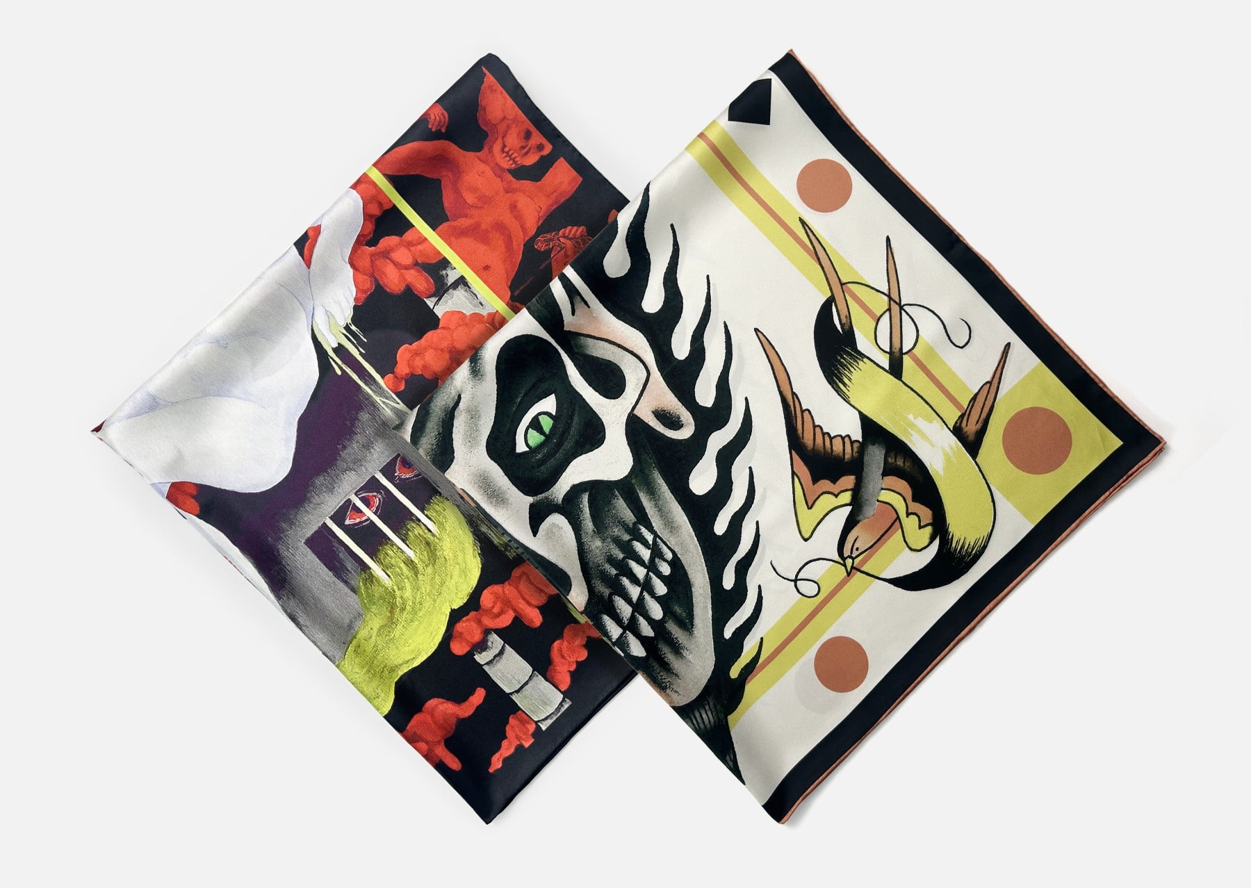 silk scarves
