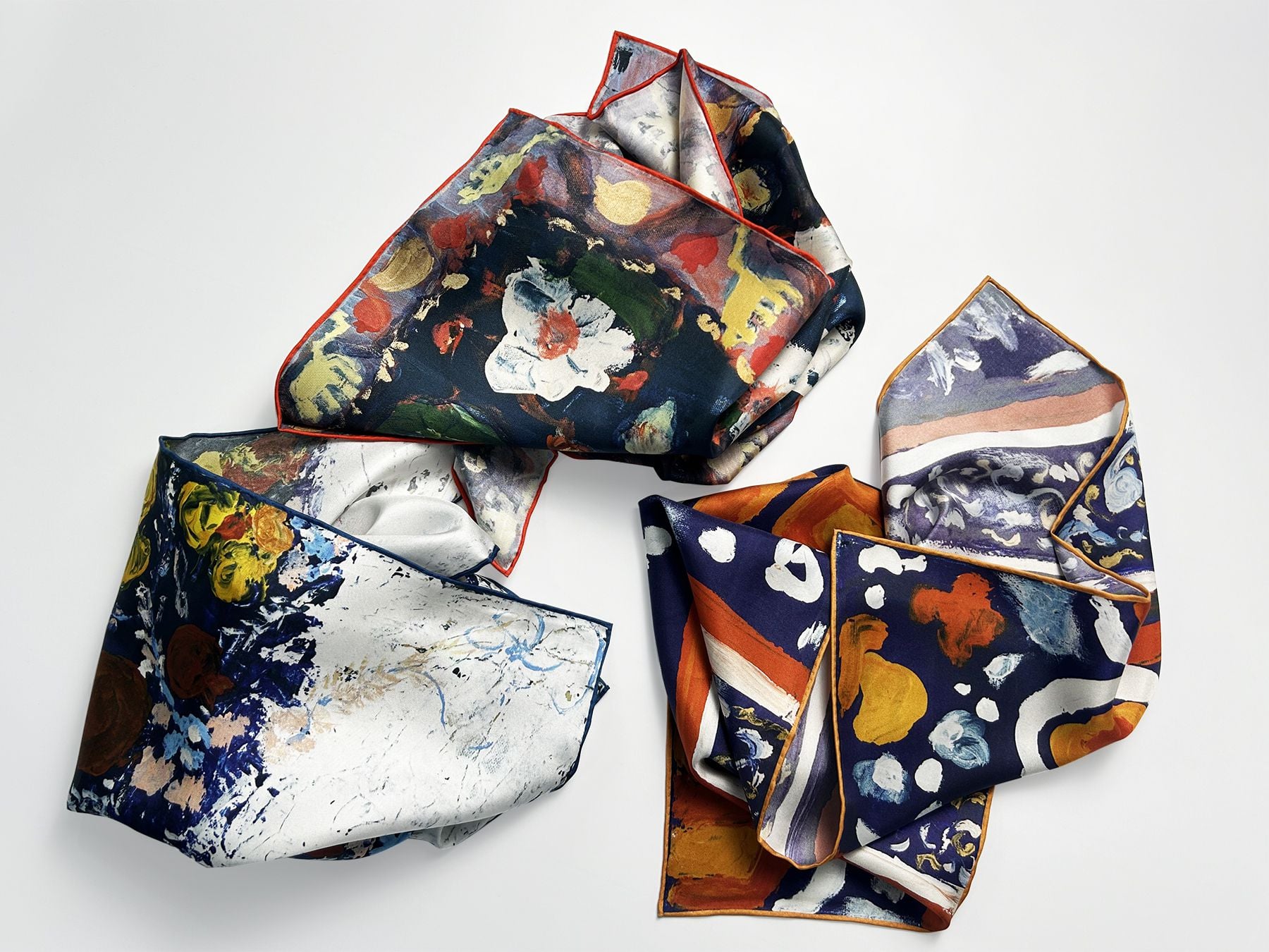 silk scarves
