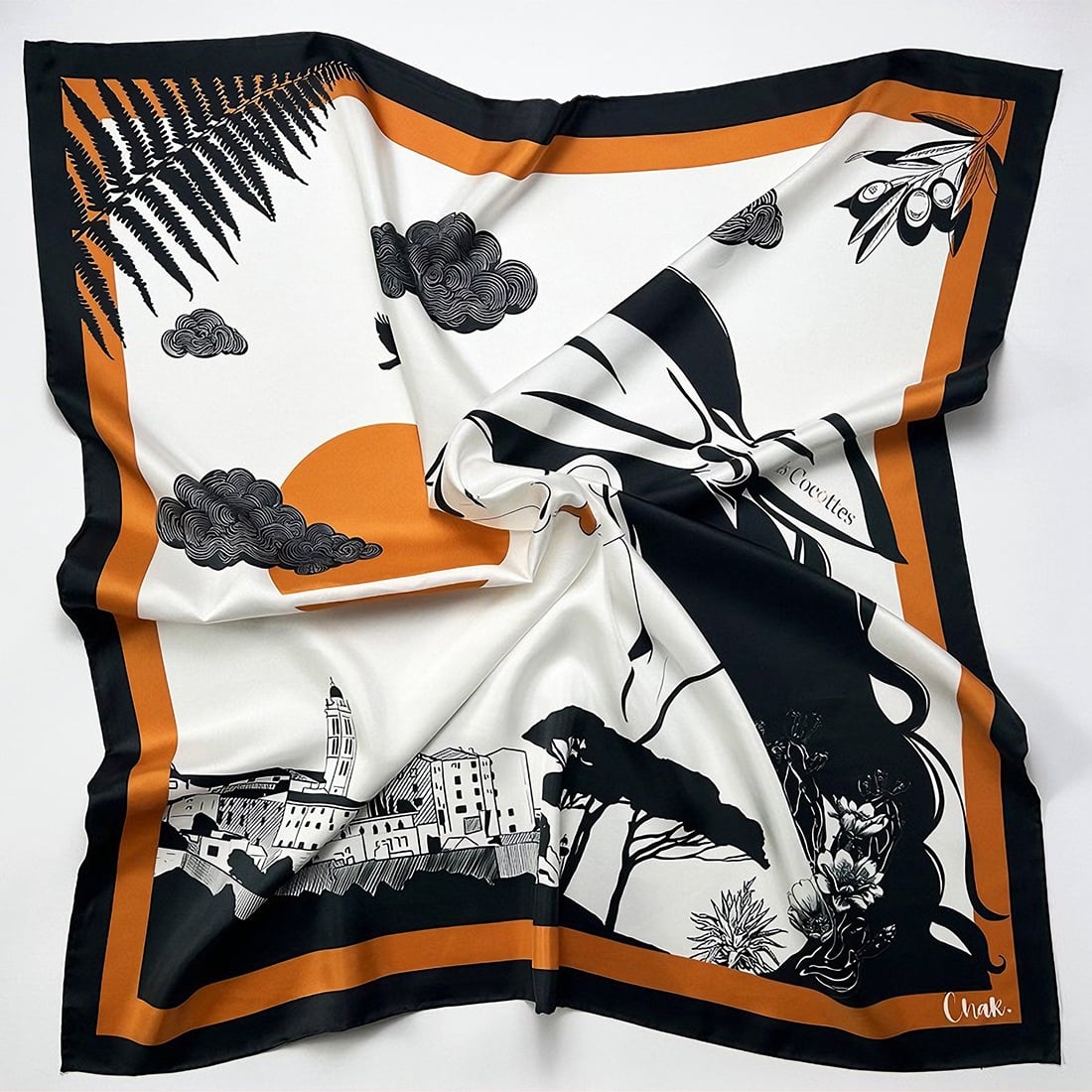silk scarves