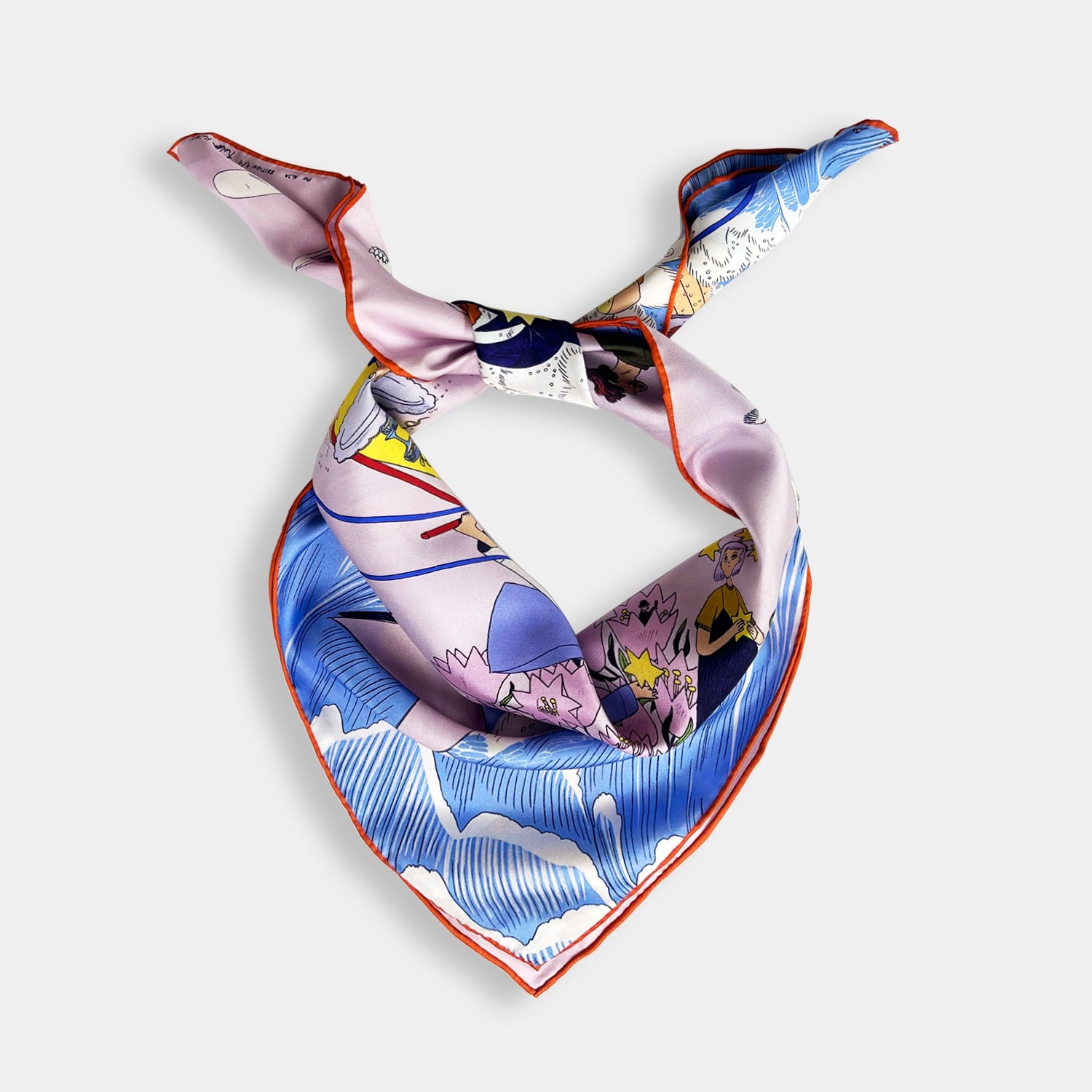silk scarves