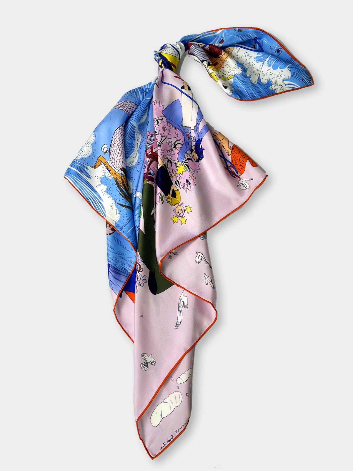 silk scarves
