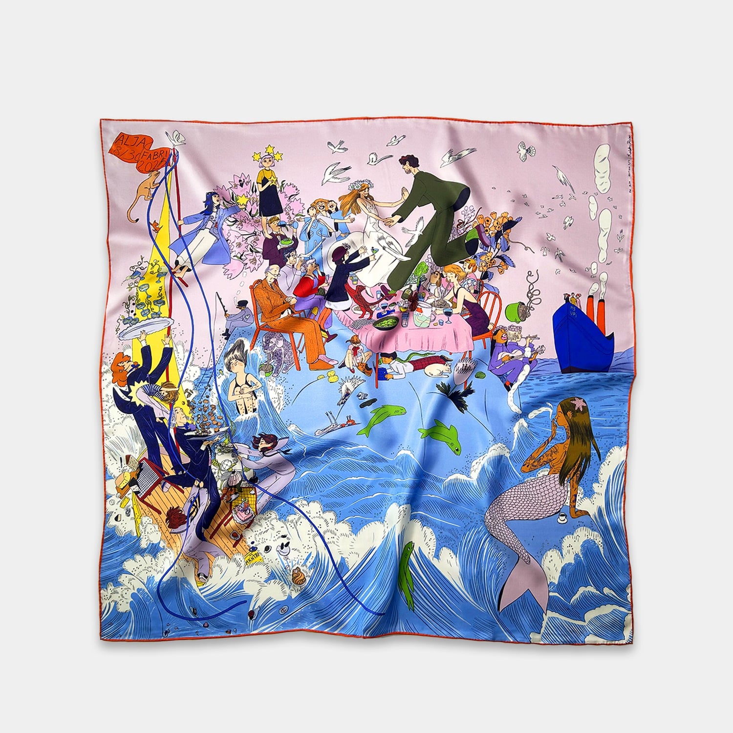 silk scarves