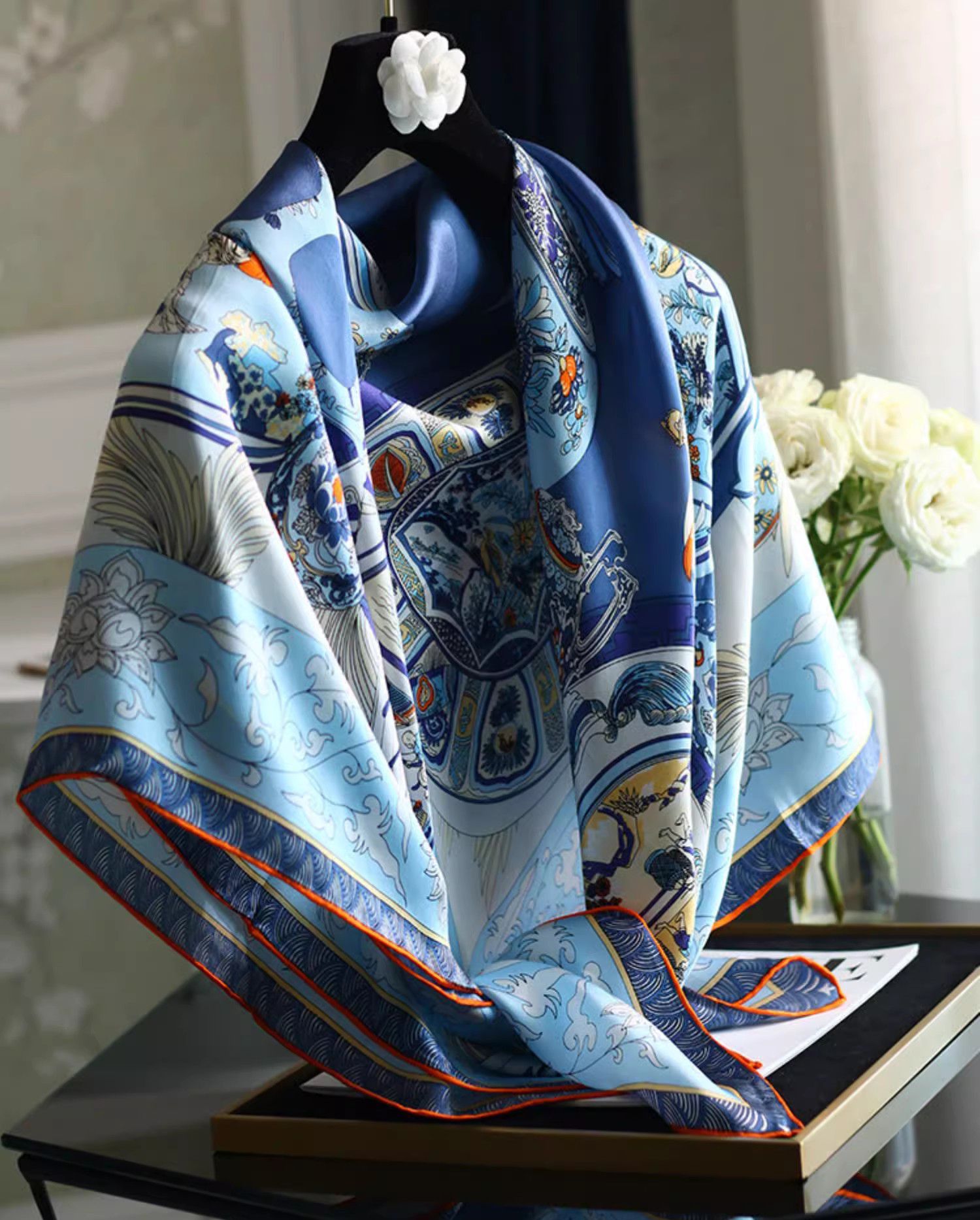 silk scarves