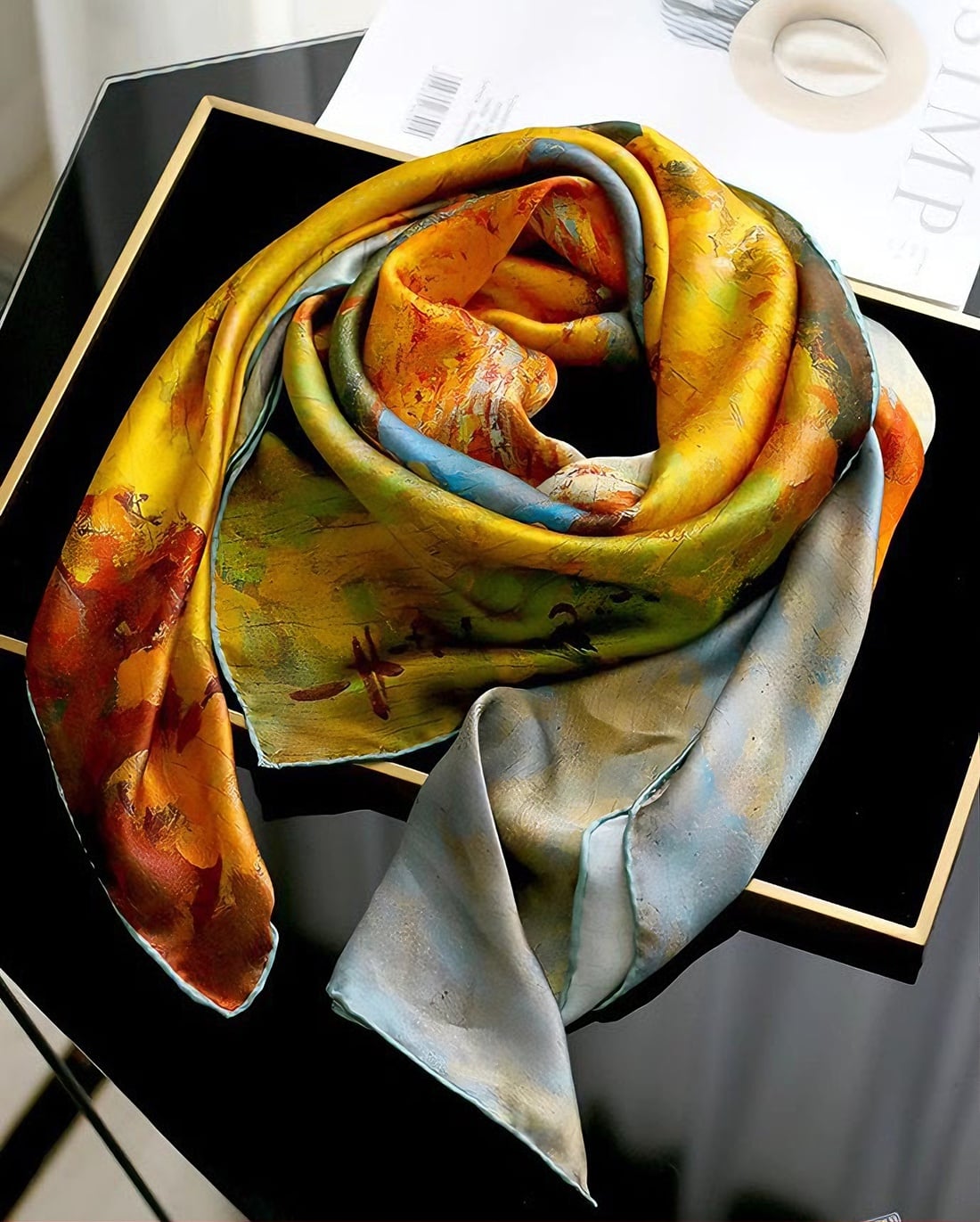 silk scarves