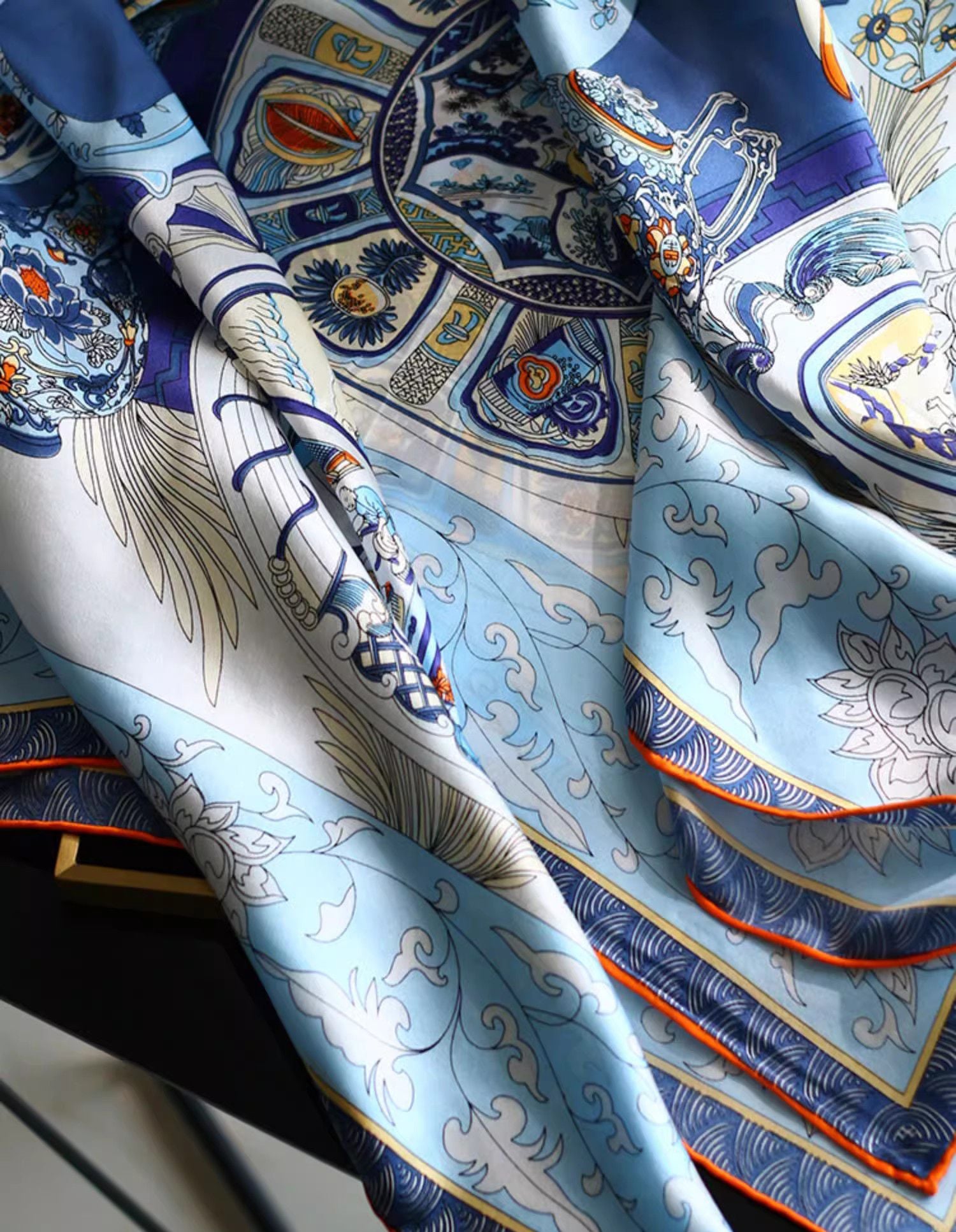 silk scarves