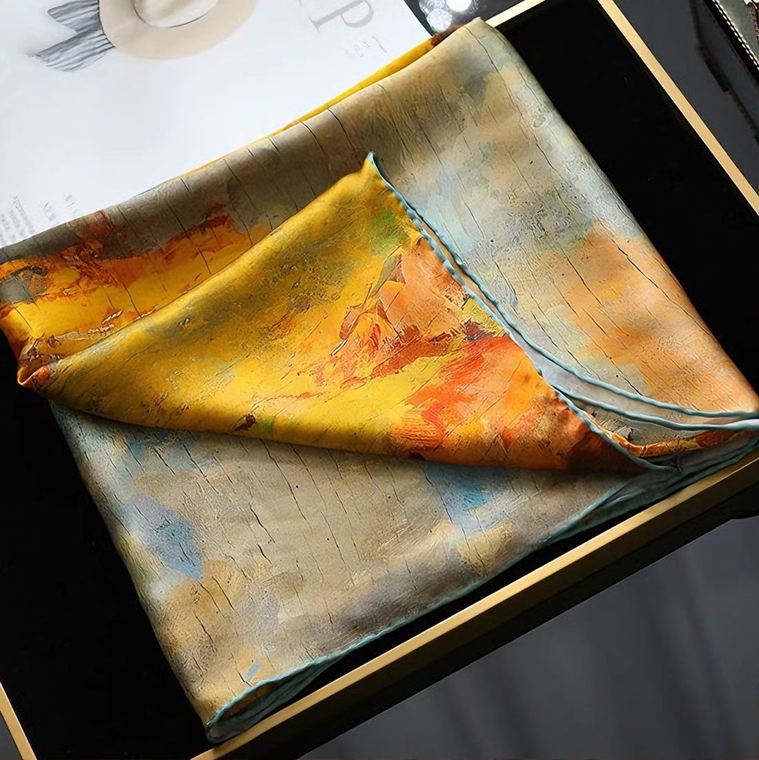 silk scarves