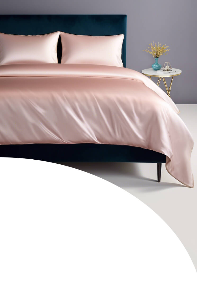 luxe linge de lit en soie