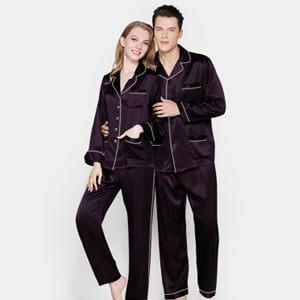 lujo ropa dormir de seda