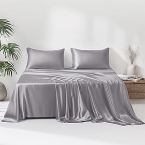 luxury silk bed linens