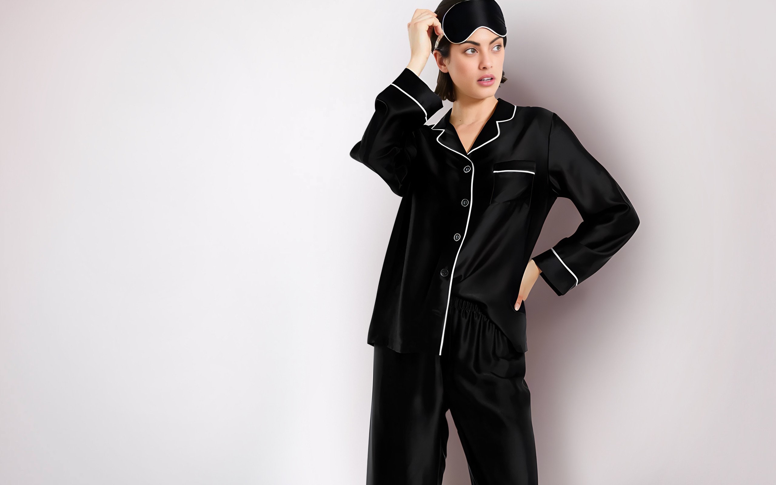 ropa dormir de seda