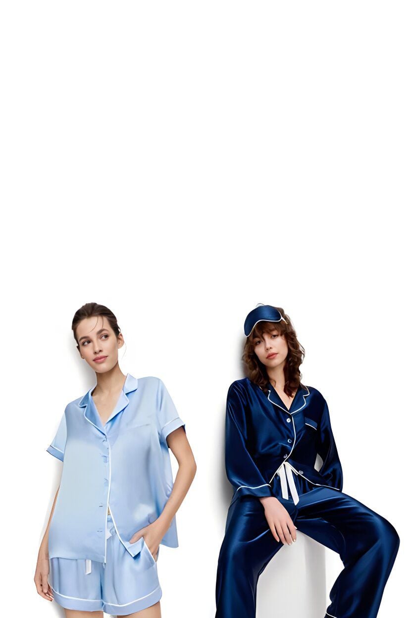 luxe vetements de nuit en soie
